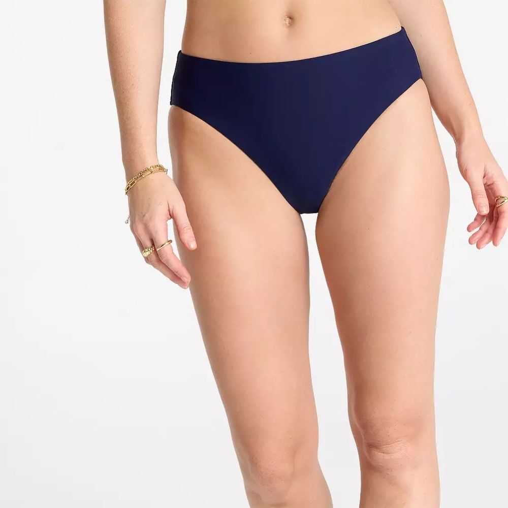 NWT Calia Mid Rise Swim Bottoms in Opulent Blue - Size XL